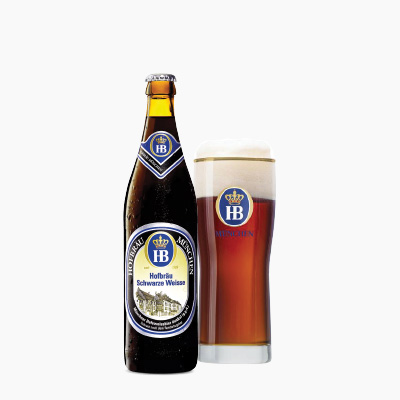 Hofbräu - HOFBRÄU SCHWARZE WEISSE