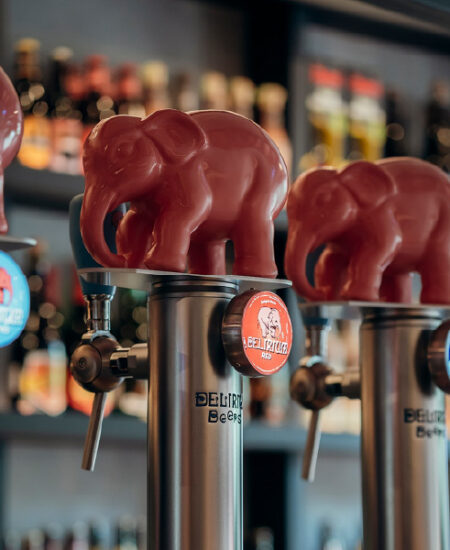 Colunas de cerveja Delirium