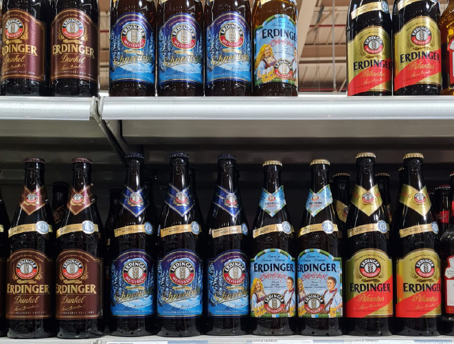 Off trade - Prateleira erdinger