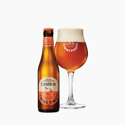 John Martin Brewery -Timmermans Lambicus Pêche Cardamome