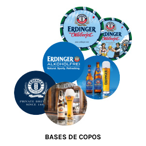 Bases de copos Erdinger