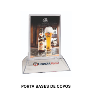 Porta bases de copos Erdinger