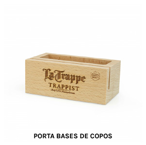 Porta bases de copos La Trappe