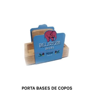porta-bases-delirium Porta bases de copos Delirium