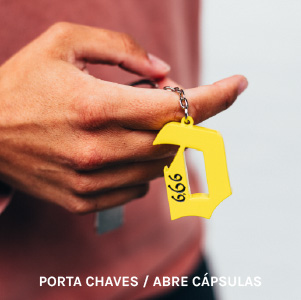 Porta-chaves/abre-cápsulas Duvel 666